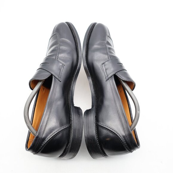 Allen Edmonds Glasgow Men's Suze 11 D Dress Loafers Black Leather Shoes USA - Picture 5 of 16